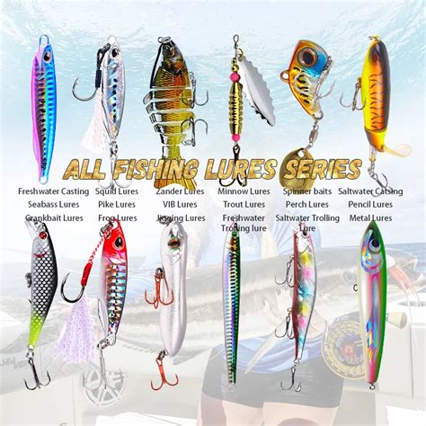 Plusinno Quality Brass Metal Head Trolling Fishing Lure Accessories Kit