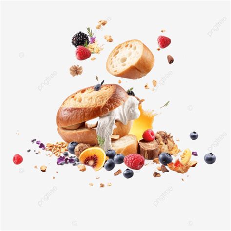 Food Bread Fruit Brunch Food Brunch Nutrition And Health PNG