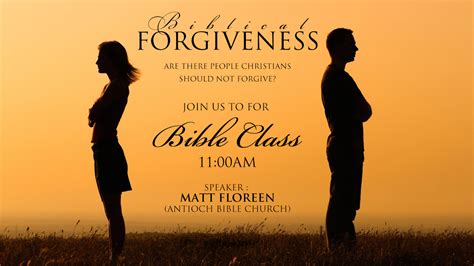 Biblical Forgiveness Logos Sermons