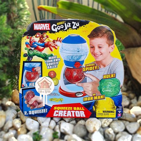 Jual Marvel Heroes Goo Jit Zu Squeeze Ball Creator Shopee Indonesia