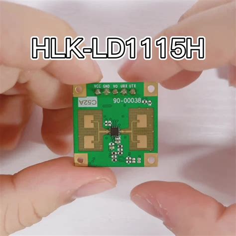 Hi Link Hlk Ld1115h 24ghz Mm Wave Human Presence Sensing Radar Sensor