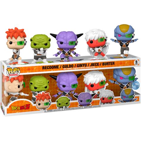 Funko Pop Dragon Ball Z Ginyu Force 5 Pack