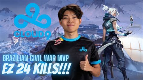 EZ MVP C9 OXY Jett VOD Ft PANcada Omen And TuyZ Sova Vs Mazino