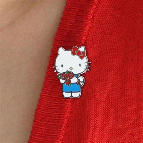 Hello Kitty Bouquet Enamel Pin By Erstwilder