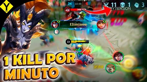 MAIS DE 1 KILL POR MINUTO OFFMETA Mobile Legends Bang Bang YouTube