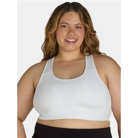 Avia Women S And Women S Plus High Impact Velcro Sports Bra Sizes Xs 4x