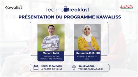 TechnoBreakfast Venez à la découverte du programme KAWALISS