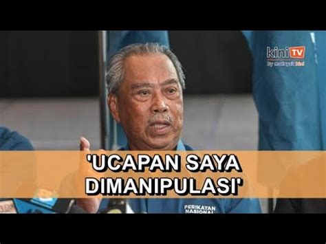 Ucapan Fatwa Haram Undi Ph Diambil Luar Konteks Muhyiddin Youtube