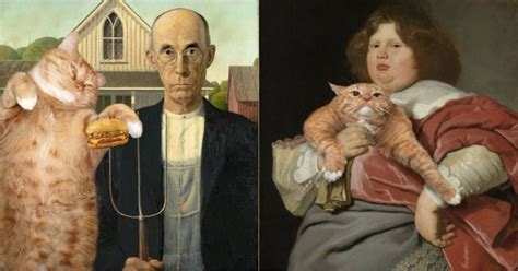 This Artist Went Viral For Photoshopping Her Cat Into Classical Paintings