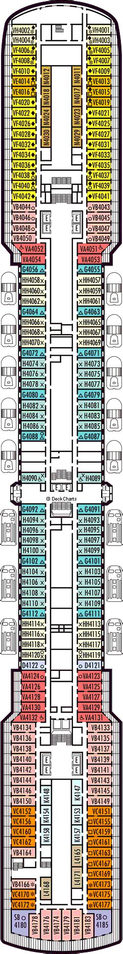 Holland America Noordam Deck Plans, Ship Layout & Staterooms - Cruise Critic