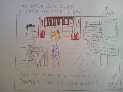 The Breakfast Cubs A Tale Of 5 Idiots 146 May 26 Print The Breakfast