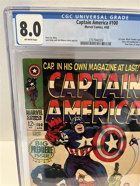 Captain America Cgc First Issue To Silver Age Titled Series