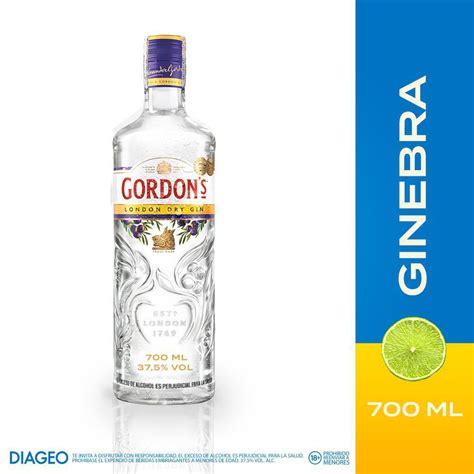 Ginebra Dry Gordons 700 Ml