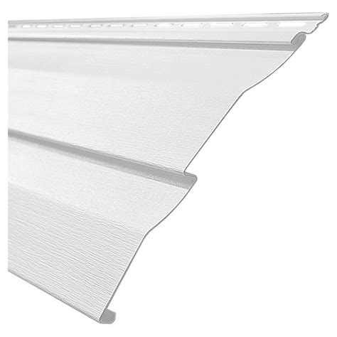 Mitten 10 Ft L X 9 In W Frosted White Vinyl D45dl Siding Trim 1020010009pc Rona