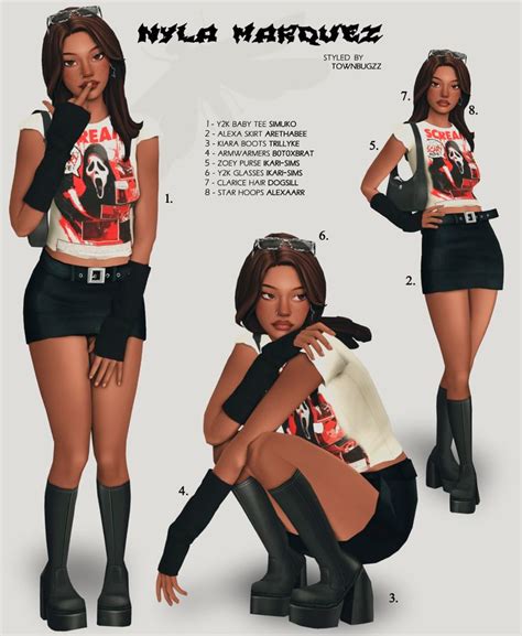 Aretha In Free Sims Tumblr Sims Sims Clothing