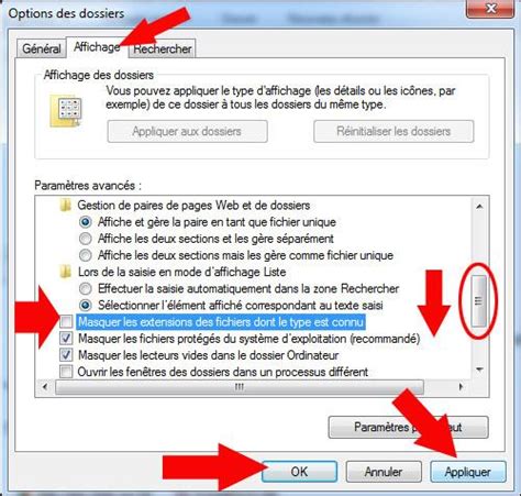 Afficher Ou Masquer Les Extensions De Fichiers Sous Windows Seven