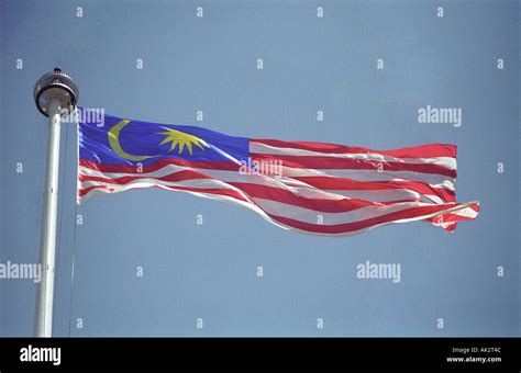 Flag Merdeka Square Kuala Lumpur Malaysia Stock Photo - Alamy