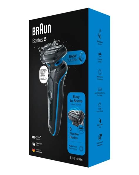 Golarka Elektryczna BRAUN Series 5 51 B1000s BLU Braun AGD Sklep