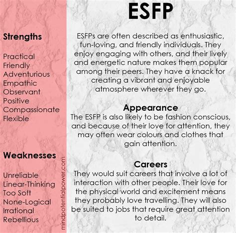 Esfp Personality Type Strengths Weaknesses Personality Types Esfp