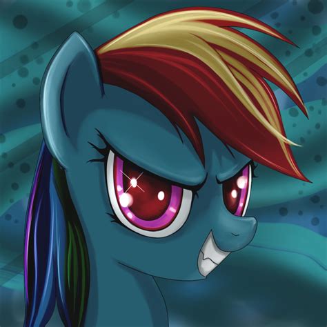 Image - Rainbow Dash evil.png - Spinpasta Wiki