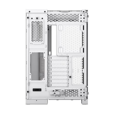 Corsair 6500x Tempered Glass Mid Tower Dual Chamber Atx Case — White — Best Deals At Progenix