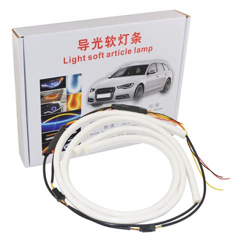 Other Car Light V Cm Car Flexible Led Tube Strip Drl Light Guide