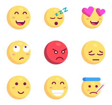 Emoji Icon Set 122310 Free Icons Library