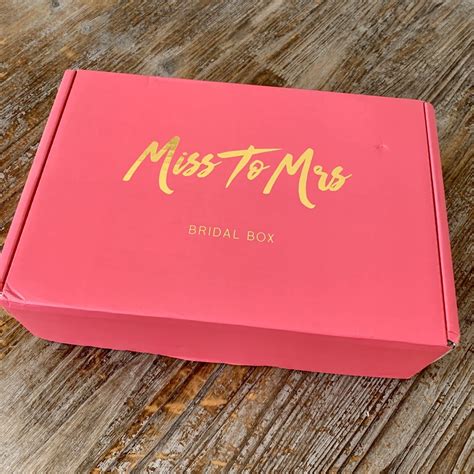 Miss To Mrs Bridal Box First Box Review May Off Coupon