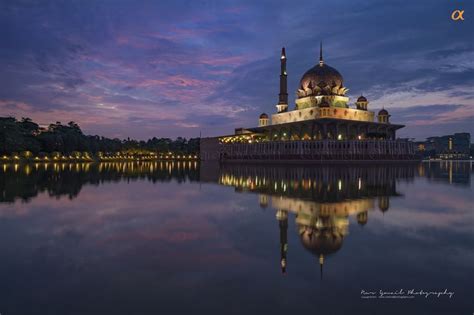 Sunrise at Masjid Putra A7r Ii, Putrajaya, Architectural Photography ...