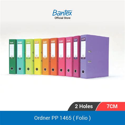 Jual Bantex Lever Arch File Ordner Pp Folio Cm Modern Colours