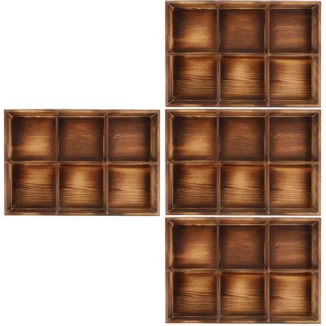 Set Of Bo Te De Rangement Pour Sachets Th Tiroirs Bureau Armoire