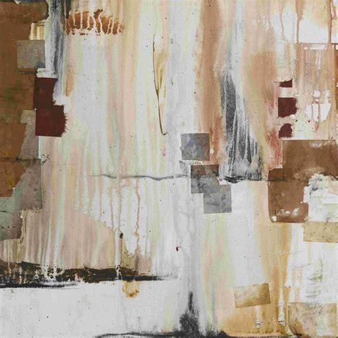 Wrought Studio Abstract Painting Cream Brown - Print | Wayfair