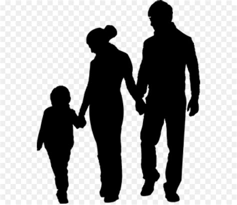 Free Black Family Silhouette, Download Free Black Family Silhouette png ...