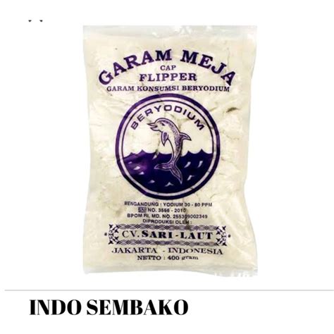 Jual Garam Meja Flipper Isi 10 Garam Meja Halus Isi 10 Pak Garam