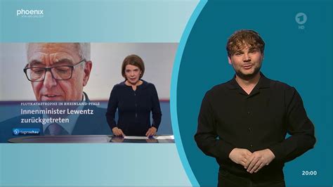 tagesschau mit Gebärdensprache Sendung vom 12 10 2022 20 00 Uhr