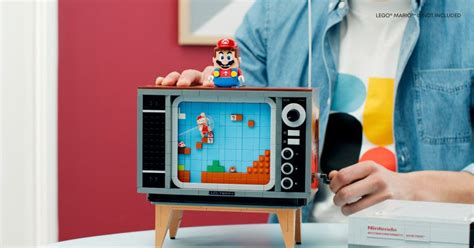 LEGO анонсировала конструктор-NES — «телевизор» с «Марио» в комплекте