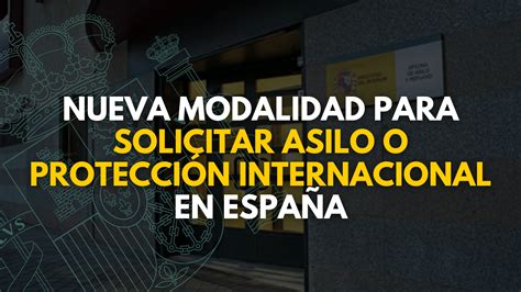 Esta es la nueva manera para pedir asilo en España