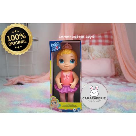 Jual Baby Alive Sweet Ballerina Baby Doll Pink Blonde Hair Boneka