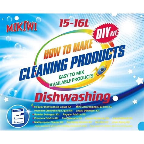 Mikiwi Cleaner Diy Dishwashing Liquid Kit Shopee Philippines