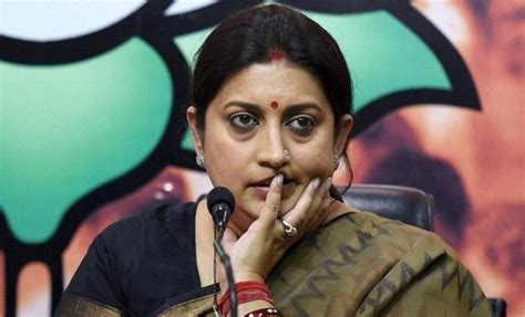 Smriti Irani Moves To Textiles Javadekar The New Hrd Minister