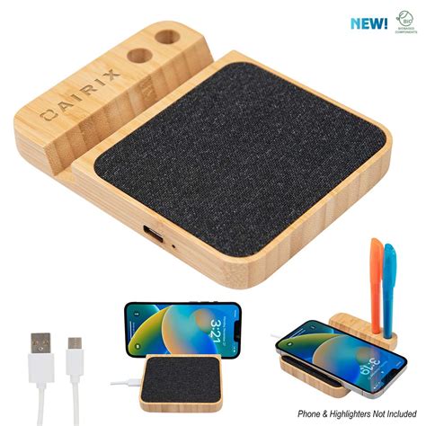 10w Bamboo Wireless Charger Primary Distributors Ltd