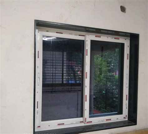 Upvc 2 Track Sliding Window At Rs 520 Sq Ft Upvc Sliding Windows In