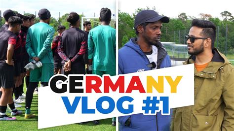 Fußball Vlog 1 India U 17 Team Arrive in Germany for 15 days training