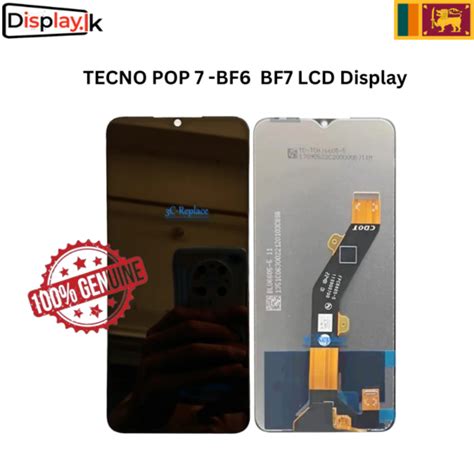 TECNO POP 7 BF6 BF7 LCD Display Display LK