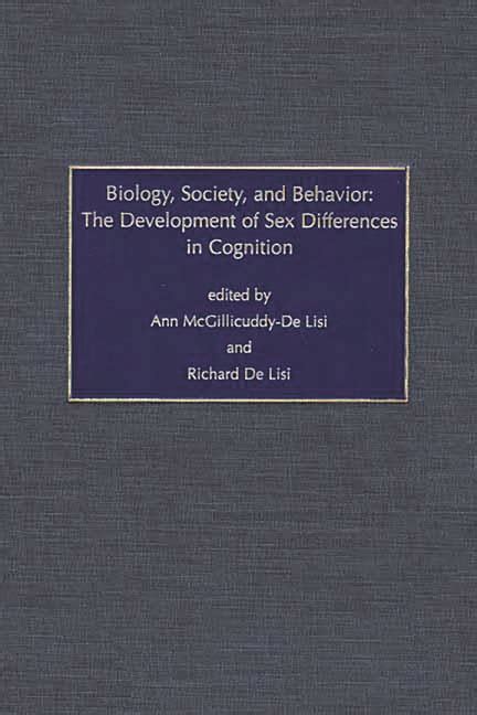 Advances In Applied Developmental Psychology Biology Society And Behavior The Development Of