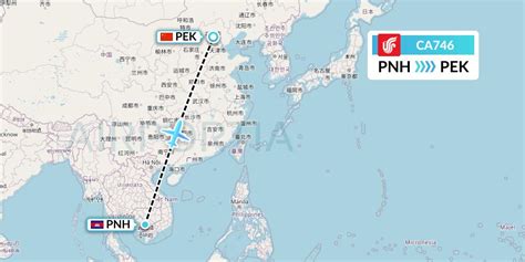 CA746 Flight Status Air China Phnom Penh To Beijing CCA746