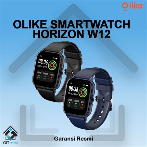 Jual Olike Smartwatch Horizon HD Full Touch Screen Real Time W12