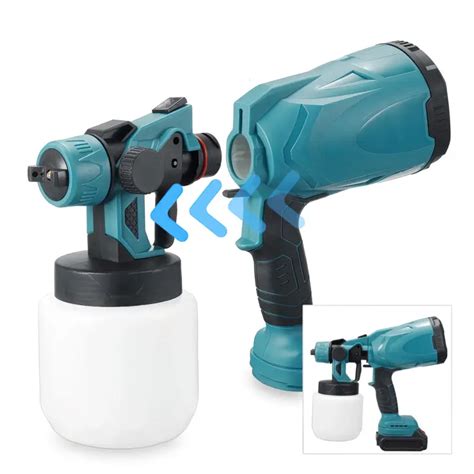 Краскопульт аккумуляторный Makita JK-SG1 с 3 соплами, 210 Вт, 1200 мл ...