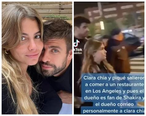 Gerard Piqué e Clara Chía foram expulsos de restaurante por dono fã de