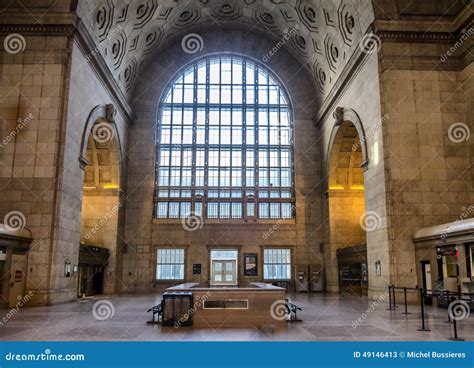 Union Train Station Window Editorial Stock Photo Image Of National